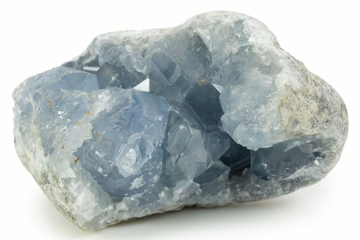 Sparkling Celestine (Celestite) Geode - Madagascar #344758